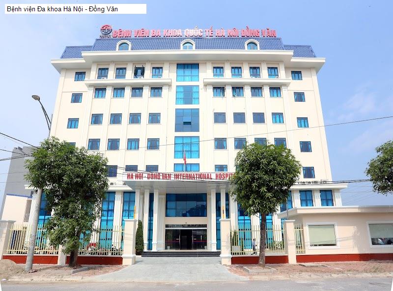 Bệnh viện Đa khoa Hà Nội - Đồng Văn