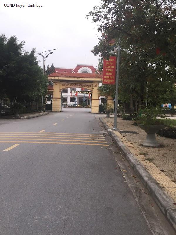 UBND huyện Bình Lục